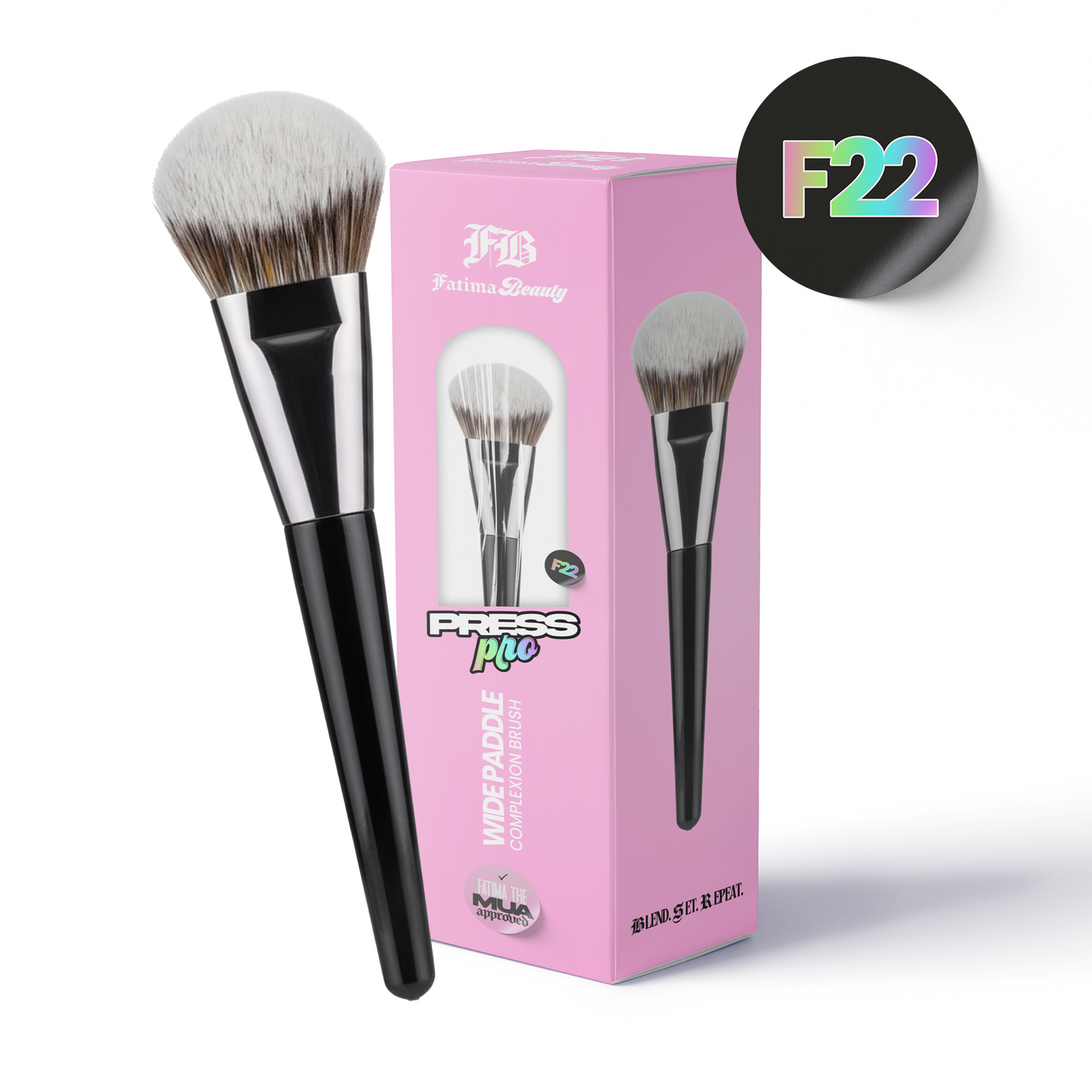 Press Pro – F22 (Wide Paddle Complexion Brush)